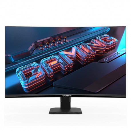 MONITOR GIGABYTE 27 GS27FC,CURVO,1920X1080,0.27PP,3000:1,1MS,180HZ,2HDMI+1DP