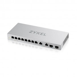 ZYXEL - Zyxel XGS1010-12-ZZ0102F switch No administrado Gigabit Ethernet (10/100/1000) Gris - XGS1010-12-ZZ0102F