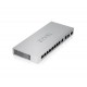 ZYXEL - Zyxel XGS1010-12-ZZ0102F switch No administrado Gigabit Ethernet (10/100/1000) Gris - XGS1010-12-ZZ0102F