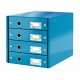 LEITZ - Leitz 60490036 archivador organizador Tablero de fibra Azul - 60490036