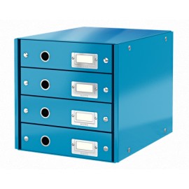 LEITZ - Leitz 60490036 archivador organizador Tablero de fibra Azul - 60490036