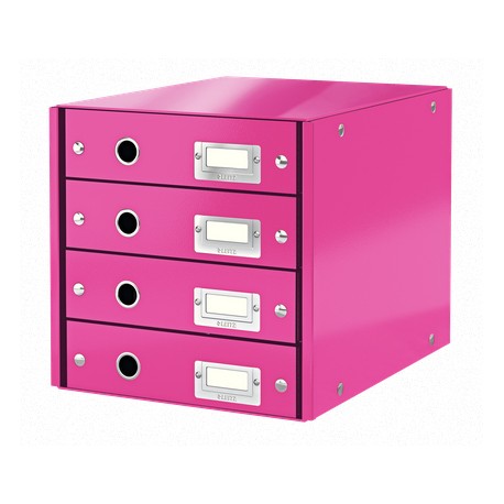 LEITZ - Leitz 60490023 archivador organizador Tablero de fibra Rosa - 60490023