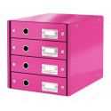 LEITZ - Leitz 60490023 archivador organizador Tablero de fibra Rosa - 60490023