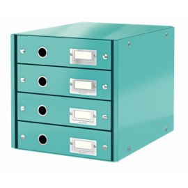 LEITZ - Leitz 60490051 archivador organizador Tablero de fibra Azul - 60490051