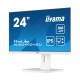 iiyama XUB2492HSU-W6 pantalla para PC 60,5 cm (23.8'') 1920 x 1080 Pixeles Full HD LED Blanco