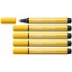 STABILO Pen 68 MAX rotulador Amarillo 5 pieza(s)