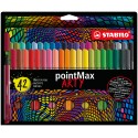 STABILO pointMax ARTY rotulador de punta fina Medio Multicolor 42 pieza(s)