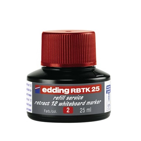 Edding RBTK 25 recambio para marcador Rojo 25 ml 1 pieza(s)