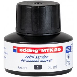 Edding MTK 25 recambio para marcador Negro 25 ml 1 pieza(s)