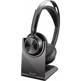 HP - HP Auriculares Poly VFOCUS2-M con base de carga - 77Y87AA