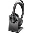 HP - HP Auriculares Poly VFOCUS2-M con base de carga - 77Y87AA