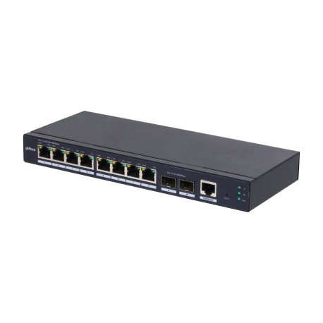 DAHUA TECHNOLOGY - Dahua Technology DH-SG4010-2F switch Gestionado L2 Gigabit Ethernet (10/100/1000) Negro - dh-sg4010-2f