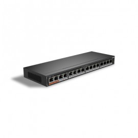 Dahua Technology DH-SG1016P switch No administrado Gigabit Ethernet (10/100/1000) Energía sobre Ethernet (PoE) Negro