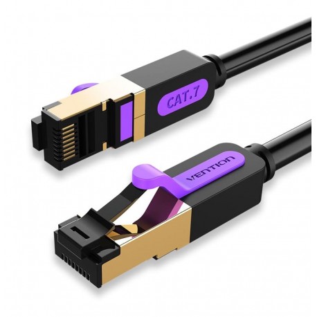 VENTION - Vention Cable de Red RJ45 SFTP ICDBJ Cat.7/ 5m/ Negro - ICDBJ