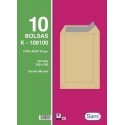 BOLSA SAM 260x360 KRAFT 90g PAQ.10 - Pack de 25 unidades