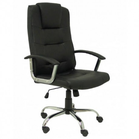 SILLÓN MODELO GUADALIMAR SIMIL PIEL NEGRO PIQUERAS Y CRESPO 280DBSPNE