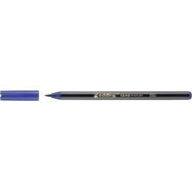 ROTUL.EDDING 1340 BRUSHPEN AZUL - Pack de 10 unidades