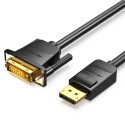 VENTION - Vention Cable Conversor HAFBG/ DisplayPort Macho - DVI Macho/ 1.5m/ Negro - HAFBG