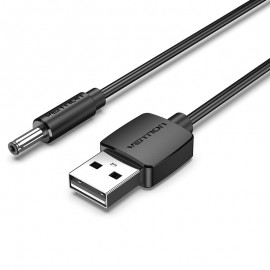 Vention Cable Conversor USB CEXBD/ USB Macho - Jack 3.5 Macho/ 50cm/ Negro