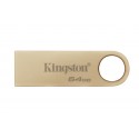 Kingston Technology DataTraveler SE9 G3 unidad flash USB 64 GB USB tipo A 3.2 Gen 1 (3.1 Gen 1) Oro