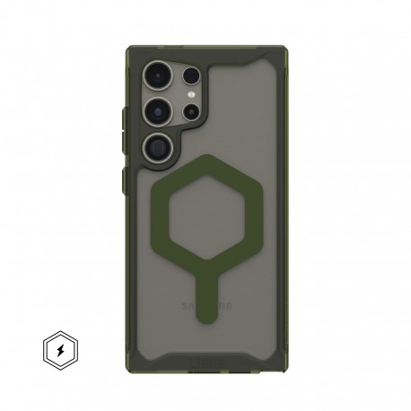 Urban Armor Gear Plyo PRO Case funda para teléfono móvil 17,3 cm (6.8'') Oliva, Transparente