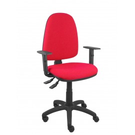 Silla Ayna S bali rojo con brazos regulables