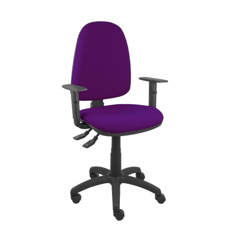 Silla Ayna S bali morado con brazos regulables