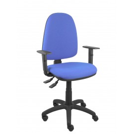 Silla Ayna S bali azul claro con brazos regulables