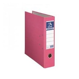 DOHE ARCHIVADOR PALANCA A-4 LOMO ANCHO RADO ROSA -12U-