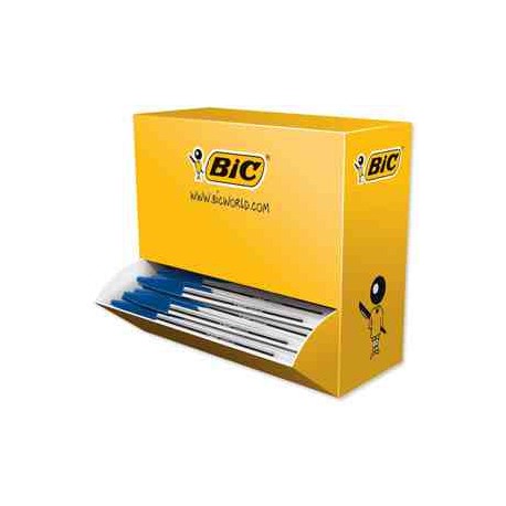 BIC - BIC Cristal Medium Azul Bolígrafo Medio 100 pieza(s) - 896039