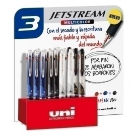 UNI-BALL - BOLI. UNI JETSTREAM 3 SURTIDO. EXP.15 - 182634690