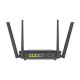 ASUS RT-AX52 AX1800 AiMesh router inalámbrico Gigabit Ethernet Doble banda (2,4 GHz / 5 GHz) Negro