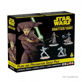 Juego de mesa star wars shatterpoint plans and preparation squad pack