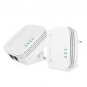 STRONG - Strong POWERLWF600DUOMINI adaptador de red PowerLine 600 Mbit/s Ethernet Wifi Blanco 2 pieza(s) - powerlwf600duomini