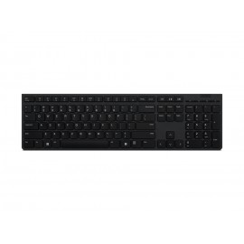 LENOVO - Lenovo 4Y41K04067 teclado RF Wireless + Bluetooth Español Gris - 4Y41K04061