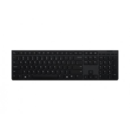 LENOVO - Lenovo 4Y41K04067 teclado RF Wireless + Bluetooth Español Gris - 4Y41K04061