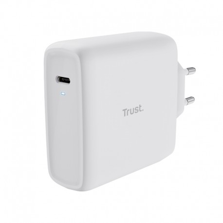 TRUST - CARGADOR PARED/VIAJE USB-C 100W MAXO BLANCO TRUST - 25140