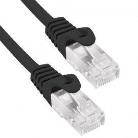 PHASAK - Phasak Cable de Red Cat.6 UTP Solido CCA Cat.6 UTP Negro 0.50M - phk 1750