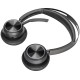 HP Auriculares Poly VFOCUS2 USB-A con base de carga