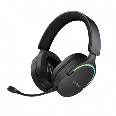 Trust GXT 491 Fayzo Auriculares Inalámbrico y alámbrico Diadema Juego USB Tipo C Bluetooth Negro