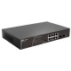 Ruijie Networks RG-ES110GDS-P switch No administrado Gigabit Ethernet (10/100/1000) Energía sobre Ethernet (PoE) Negro