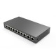 Ruijie Networks RG-ES110D-P switch No administrado Fast Ethernet (10/100) Energía sobre Ethernet (PoE) Negro