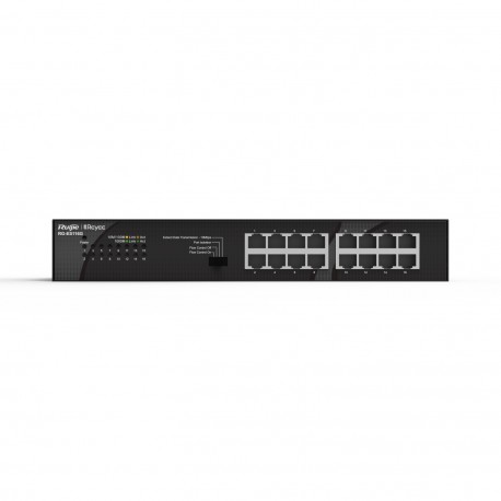 Ruijie Networks RG-ES116G switch No administrado Gigabit Ethernet (10/100/1000) Negro