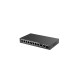 Ruijie Networks RG-ES210GS-P switch Gestionado L2 Gigabit Ethernet (10/100/1000) Energía sobre Ethernet (PoE) Negro