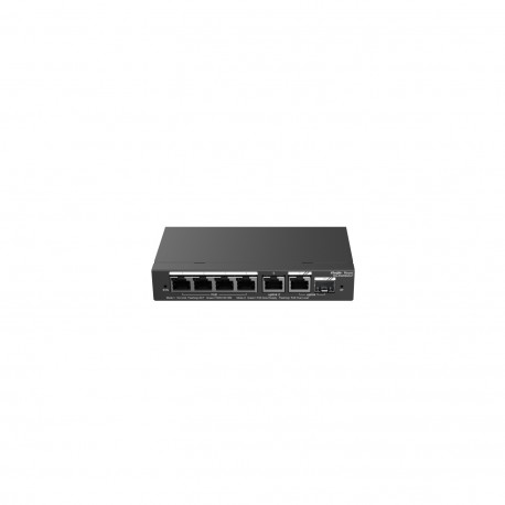 Ruijie Networks RG-ES206GS-P switch Gestionado L2 Gigabit Ethernet (10/100/1000) Energía sobre Ethernet (PoE) Negro