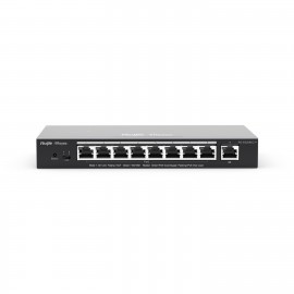 Ruijie Networks RG-ES209GC-P switch Gestionado Gigabit Ethernet (10/100/1000) Energía sobre Ethernet (PoE) Negro