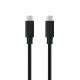 NANO CABLE - Nanocable Cable USB 3.2 Gen2x2 20Gbps 5A/100W 4K/60Hz USB-C/M-USB-C/M, Negro, 3 m - 10.01.4103