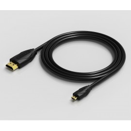 Vention Cable HDMI VAA-D03-B100/ HDMI Macho - Mini HDMI Macho/ 1m/ Negro