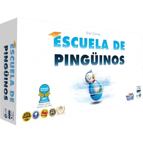 SD GAMES - Juego de mesa escuela de pinguinos. edicion kinderspiele pegi 6 - ESCPIN01