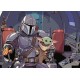 RAVENSBURGER - Ravensburger Star Wars: The Mandalorian Puzzle rompecabezas 1000 pieza(s) Televisión/películas - 16565